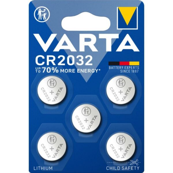 Varta Cr 2032 Litio Blister 5Pz 6032101415