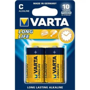 Varta Torcia 1/2 C Longlife 2Pz 4114101412