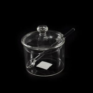 Zuccheriera con Cucchiaino in Borosilicato Mercury