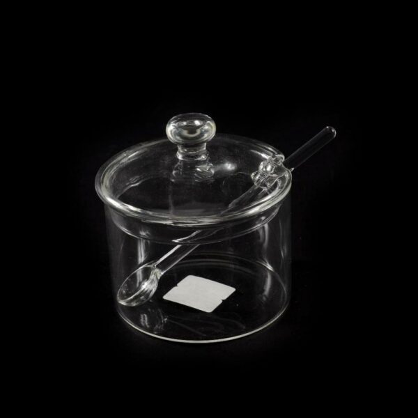 Zuccheriera con Cucchiaino in Borosilicato Mercury