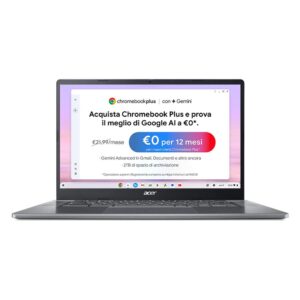 Acer ChromeBook 15.6" FHD i3-1215U 8GB SSD 256GB