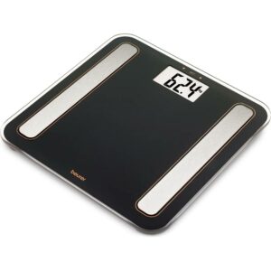 Beurer Bilancia Pesapersona Digitale Diagnostica Nero Arancione BF183LTDED2024
