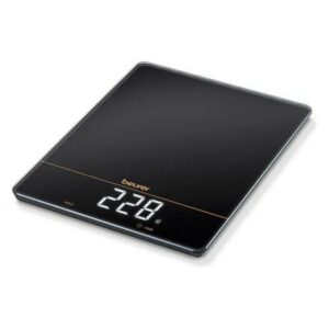 Beurer Bilancia da Cucina 15Kg Vetro Nero KS34LTDED2024