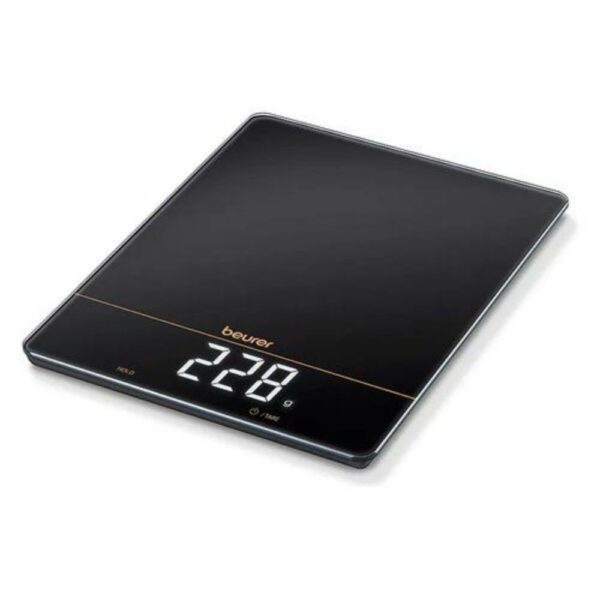 Beurer Bilancia da Cucina 15Kg Vetro Nero KS34LTDED2024