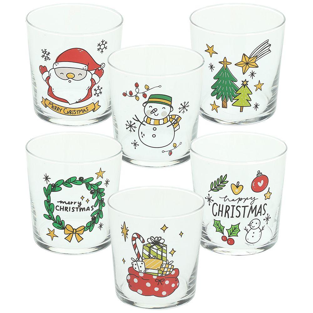 Bicchiere Tumbler 330CC Happy Xmas
