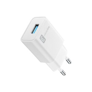 Caricabatterie USB 18W Bianco CellularLine ACHUSB18WSMLW