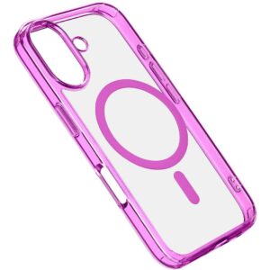 Custodia Iconic Mag per iPhone 16 Rosa CellularLine ICONICMAGIPH16P