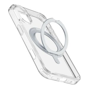 Custodia Spin Mag per iPhone 16 Trasparente CellularLine SPINMAGIPH16T