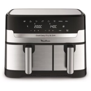 Moulinex Friggitrice ad aria Dual Easy Fry e Grill 8,3 L 2700W