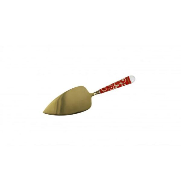 Pala Dolce Filo DOro Champagne con manico Rosso Brandani 52669