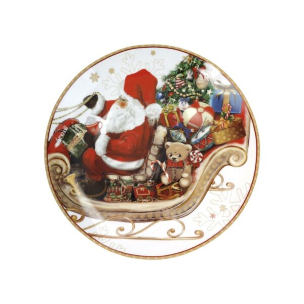Piatto Panettone Christmas 30 Cm Brandani 89909