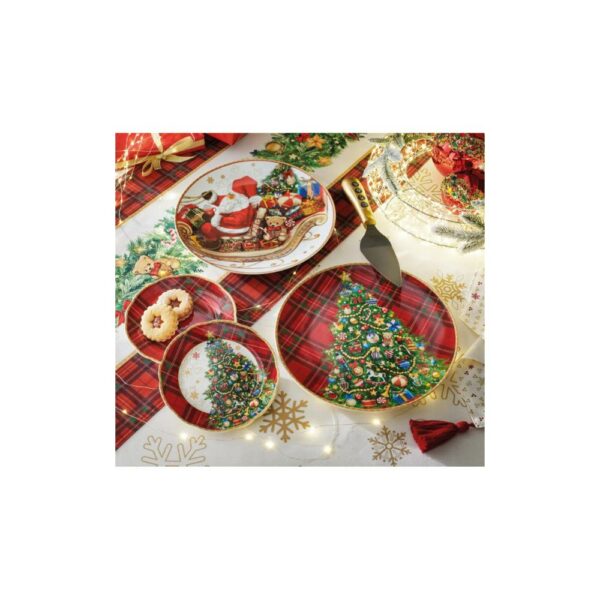 Piatto Panettone Christmas 30 Cm Brandani 89909 1