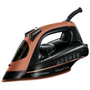 Russell Hobbs Ferro da stiro a vapore 2600W Piastra Rame Copper Express 2397556
