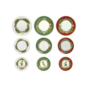 Servizio Piatti 18 Pz Elfomagia in Porcellana Brandani 84542