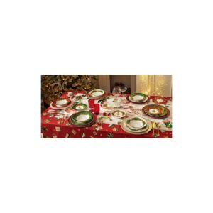 Servizio Piatti 18 Pz Elfomagia in Porcellana Brandani 84542 10