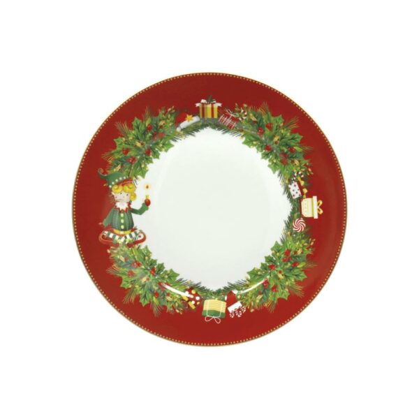 Servizio Piatti 18 Pz Elfomagia in Porcellana Brandani 84542 4