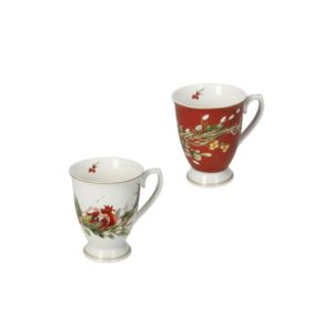 Set 2 Mug Carol New Bone China Brandani 89963