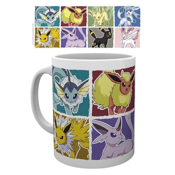 Tazza Pokemon Eevee Evolutions 320ML Aby Style MG1964