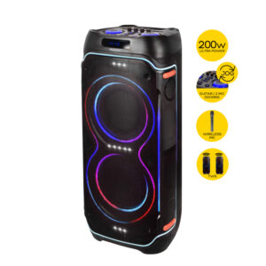 Trevi XFest 3600 Pro Nero Altoparlante Karaoke Bluetooth 200W