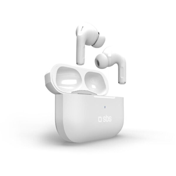 Auricolari Bluetooth Tws Air Kab Max Bianco SBS TEEARTWSPMAXBTW