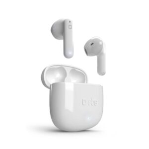Auricolari Bluetooth Tws con custodia ricaricabile Bianco SBS TEEARTWSORCBTW