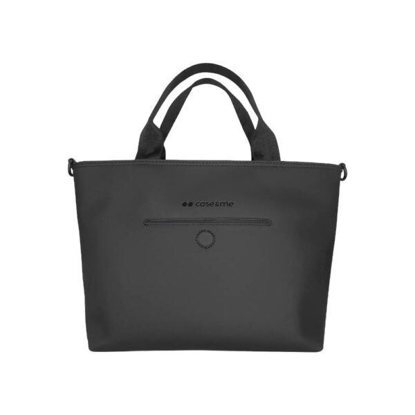 Borsetta Tote Small Smooth Nero CaseMe CMSMPUTOTEBAGK