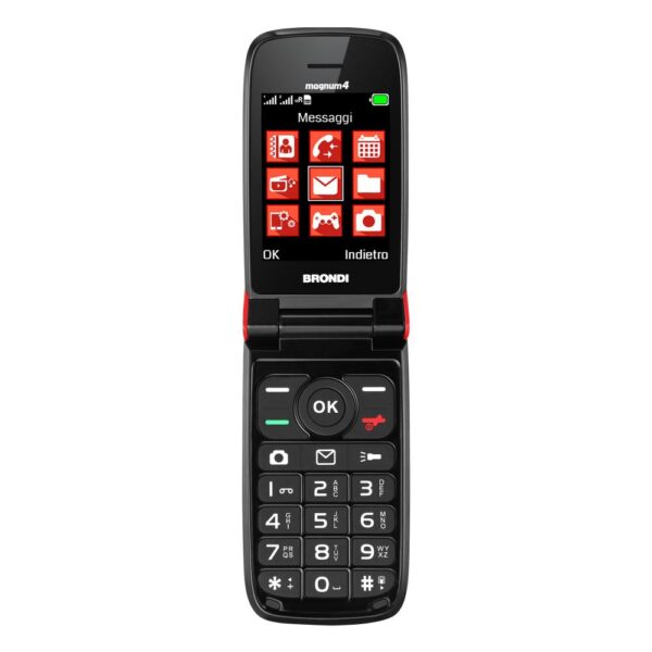 Brondi Magnum 4 Rosso Cellulare Flip