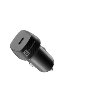Caricabatteria Auto Usb-C 20W Nero CellularLine CBRUSBCPD20WK