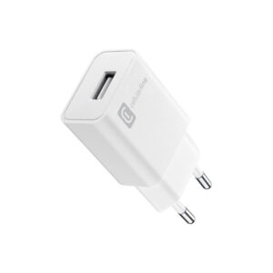 Caricabatterie Rete USB 12W Bianco CellularLine ACHUSB12WSMLW