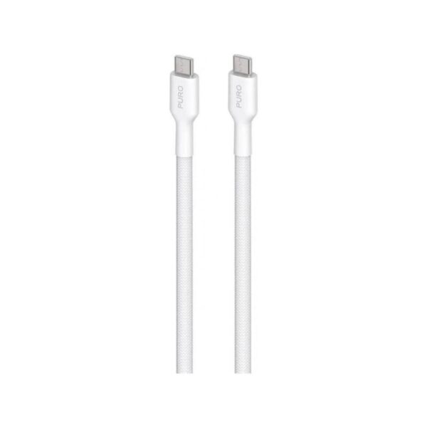 Cavo in Tessuto Fabk4 Da Usb C Usb C 2Mt 240W bianco Puro PUCCC240FABK42MTWHI