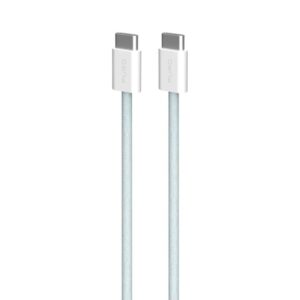 Cavo in Tessuto Usb-C / Usb-C 1.5M 60W Light Blue Puro PUCCCFABK415MTLBLUE