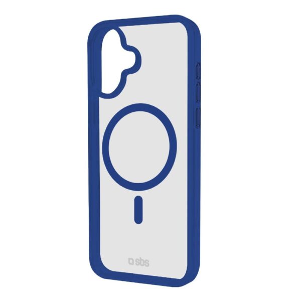 Cover Mag Frame per iPhone 16 Blu SBS TEMAGCOLIP1661B