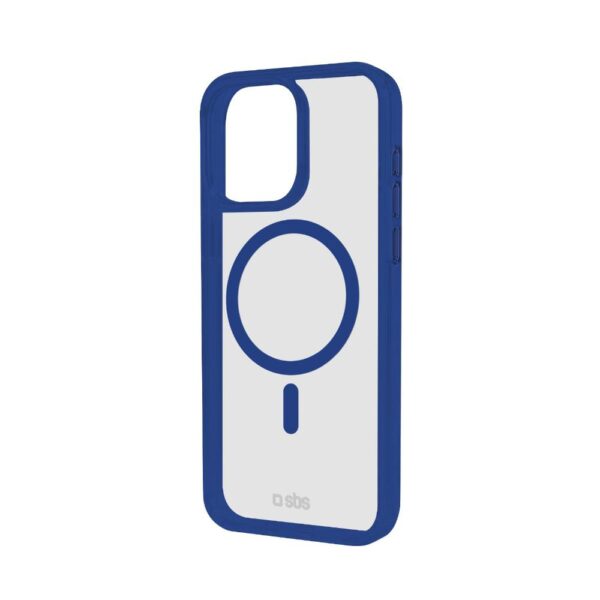 Cover Mag Frame per iPhone 16 Pro Blu SBS TEMAGCOLIP1661PB