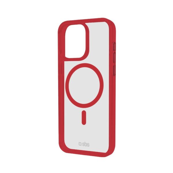 Cover Mag Frame per iPhone 16 Rosso SBS TEMAGCOLIP1661R