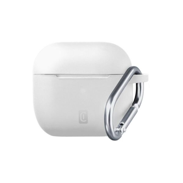 Custodia Bounce Airpods 4 Bianco CellularLine BOUNCEAIRPODS4W 1