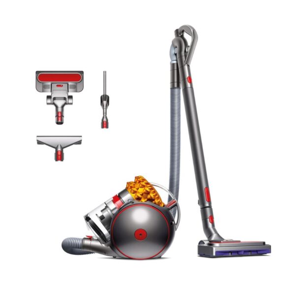 Dyson Cinetic Big Ball Multi Floor 2 Aspirapolvere senza Sacco 700W 1.7LT Giallo e Rosso