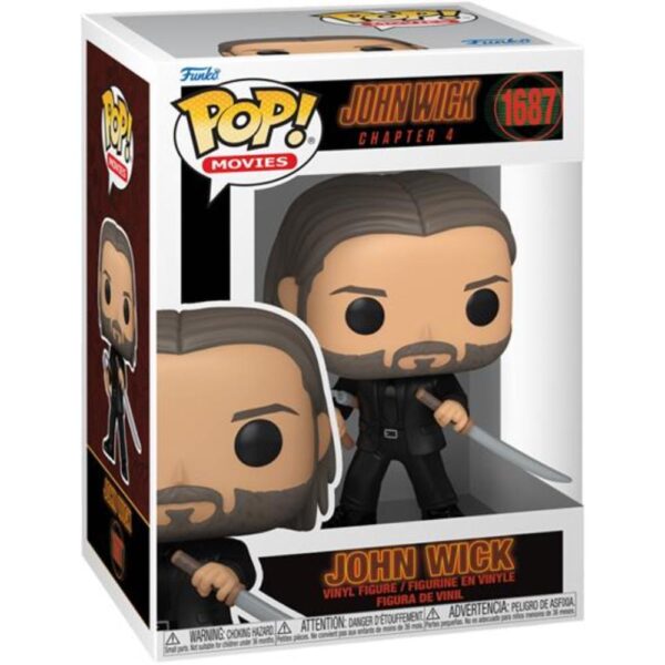 Funko Pop Movies John Wick 4 John Wick 1
