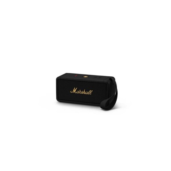 Marshall Middleton Black Brass Mini Speaker Ricaricabile bluetooth Ip67 1006034