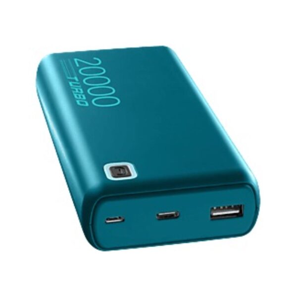Power Bank 20000Mah 2USB Verde CellularLine PBESSENCEPD20000G