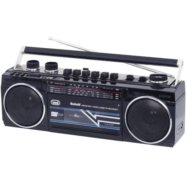 Radio Registratore Portatile USB SD Wireless Trevi 0RR50100 1