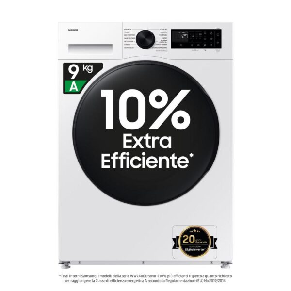 Samsung WD90DG5B15BEET Lavasciuga Lav.9Kg Asc.6Kg Classe D Wi Fi