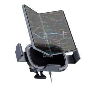 Supporto Auto per Smartphone Pieghevole con ricarica wireless SBS TESUPWIR15FOLD