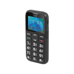 Trevi Sicuro10 Nero Telefono Cellulare con Grandi Tasti Funzione SOS 0SIC1000