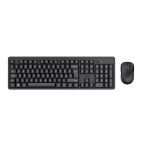 Trust Tastiera + Mouse Wireless Ody II Nero 25019