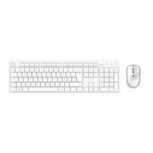 Trust Tastiera con Mouse Wireless Ody II Bianco 25466