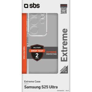 Cover Extreme X2 per Galaxy S25 Ultra Trasparente SBS TEEX2SAS25U