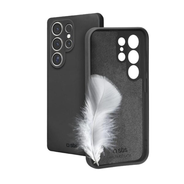 Cover Instinct per Samsung Galaxy S25 Ultra Nera SBS TEINSTSAS25UK