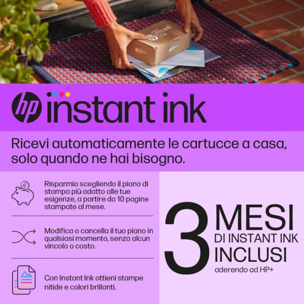 HP Envy 6120E 714L8B Stampante Multifunzione InkJet a Colori Fax 10PPM FR Wi Fi1