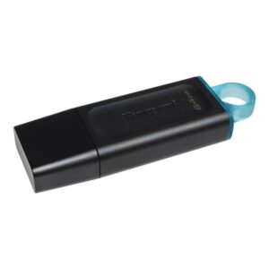 Pen Drive USB 3.2 64GB Exodia Nero e Teal Kingston DTX64GB