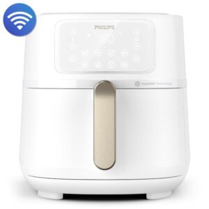 Philips Airfryer Serie 5000 Friggitrice ad Aria 2000W 7.2LT 16 Programmi XXL Bianca HD928500